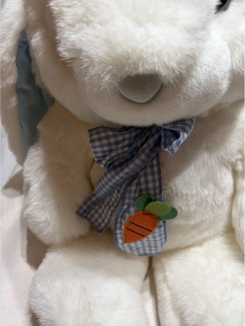 Vintage Large Easter Bunny Rabbit Plush 21” White By Chosun
